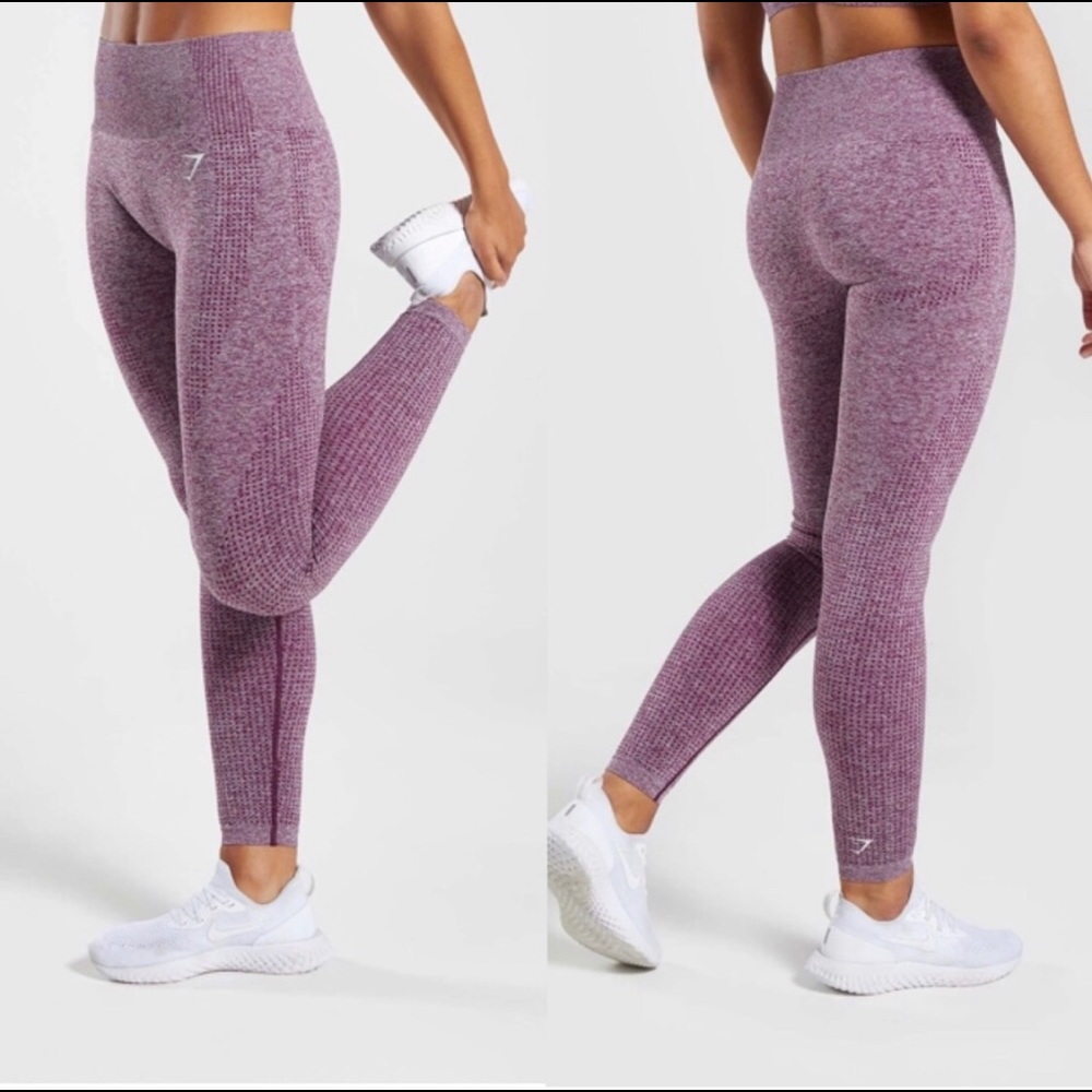 Gymshark Vital Seamless Purple High Rise Leggings